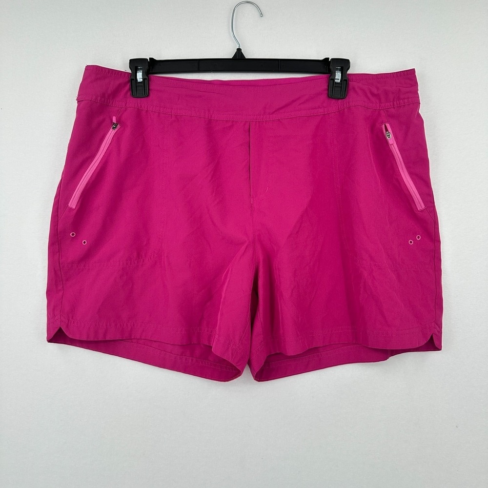 Pacific Trail Active Shorts Womens XXL Hot Pink Outdoors Workout Summer Hiking